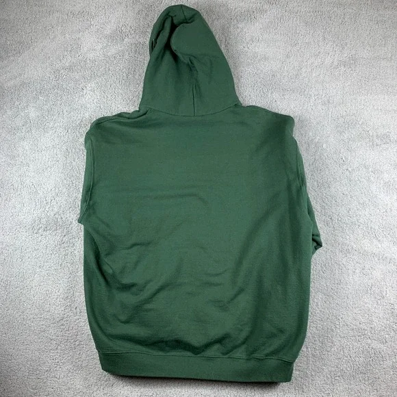 Northeastern State RiverHawks Hoodie Mens 3XL Green Champion NSU Sweatshirt - Picture 4 of 13